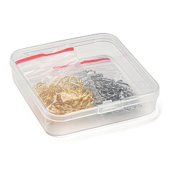 60 шт. 2-х цветные застежки-крючки из нержавеющей стали марки 304&nbsp;STAS-UN0050-71