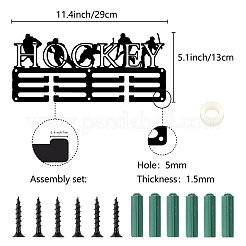 Спортивная тема железная вешалка для медалей настенная стойка для дисплея&nbsp;ODIS-WH0055-231