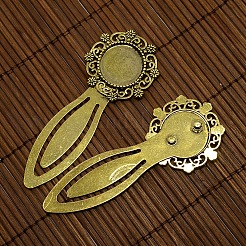 18 мм прозрачная крышка куполом из стекла кабошон для античной золотой DIY сплава портрет закладки материалы DIY-X0118-AG-NR