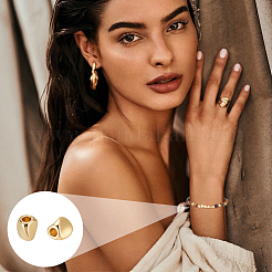 100 шт. латунные бусины с покрытием стойки&nbsp;KK-UN0005-54