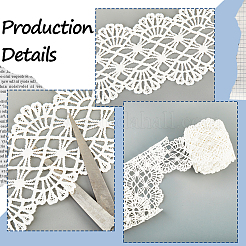 3 ярд ленты молочного шелка&nbsp;OCOR-GF0005-30A