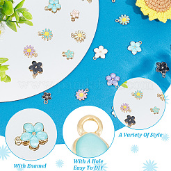 90шт 15 стиля сплава эмалевые подвески&nbsp;ENAM-HY0003-11