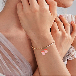 12шт 2 цвета сплава эмалевые подвески&nbsp;ENAM-LP0002-14