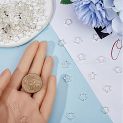 100шт стойка с покрытием латунные бусины рамки&nbsp;KK-SP0002-26S