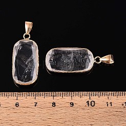 Природного кварца хрустальных подвесок&nbsp;G-N349-03A-G