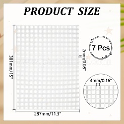 Листы полиэтиленового пластикового холста&nbsp;FIND-WH0199-245A