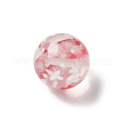 Прозрачные смоляные эмалевые бусины&nbsp;RESI-M052-01C