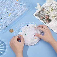 Сетчатая ткань из полиэстера&nbsp;OCOR-WH0100-03B