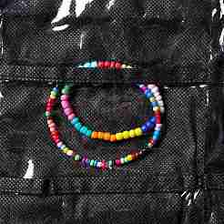 Нетканые ткани ювелирные подвесные витринные сумки&nbsp;LS-AJEW-C013-01A