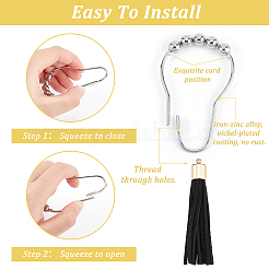 Железные кольца для душевой занавески подвесное украшение&nbsp;DIY-PH0009-44