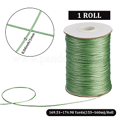 1 рулон экологически чистого корейского вощеного полиэфирного шнура&nbsp;YC-SP0001-03C