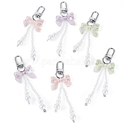 6 шт. 3-цветный АБС-пластик&nbsp;AJEW-TA0002-30