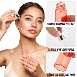 Стеклянная флакон для ароматерапии&nbsp;AJEW-GF0009-79