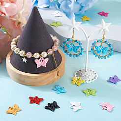 20 шт. 10-х цветные подвески из сплава&nbsp;FIND-TA0002-82