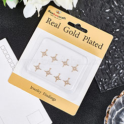 40 шт. подвески из латуни и АБС-пластика с имитацией жемчуга&nbsp;KK-BBC0022-15