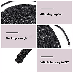 10 ярд трубчатого шнура из ПВХ и синтетического каучука&nbsp;RCOR-WH0003-04A