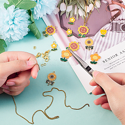 50шт 5 стиля экологически чистые подвески из цинкового сплава&nbsp;ENAM-CJ0001-88