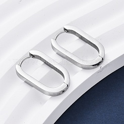 Серьги-кольца Huggie Hoop из нержавеющей стали 304&nbsp;STAS-H156-11C-P