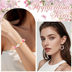 100шт 4 цвета синтетические коралловые бусины&nbsp;CORA-SP0001-07