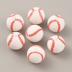 Пищевые экологически чистые силиконовые бусины&nbsp;LS-SIL-WH0001-44