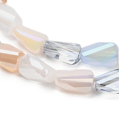 Гальванические стеклянные бусины&nbsp;EGLA-P067-03A-01