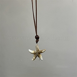 Летние пляжные ожерелья с подвеской из акрила в виде морской звезды&nbsp;FS-WG7589B-01