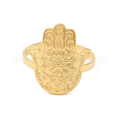 Кольца-манжеты из нержавеющей стали 304 с ионным покрытием (IP)&nbsp;RJEW-L107-010G