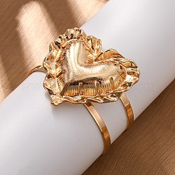 Браслеты-манжеты из сплава и железа для женщин&nbsp;LS-BJEW-F501-04KCG