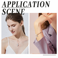 10 шт. 925 застежки-кнопки из стерлингового серебра&nbsp;STER-BBC0001-13