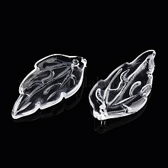 Прозрачные стеклянные бусины-лепестки&nbsp;GLAA-N001-18