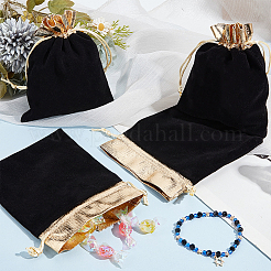 Бархат ювелирных мешки сумки&nbsp;TP-BBC0001-09C-03