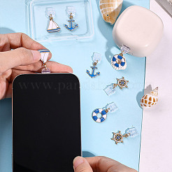 8 шт. 4-х видов пластиковых мобильных пылезащитных заглушек&nbsp;HJEW-HY00134