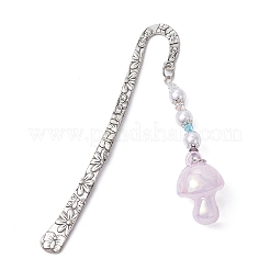 Закладки из прозрачного акрила грибного цвета ab&nbsp;AJEW-JK00256