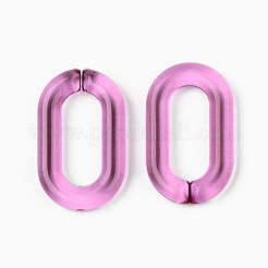 Прозрачные акриловые связывая кольца&nbsp;OACR-T024-02-J