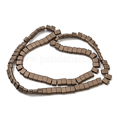 Гальванические немагнитная синтетический гематит бисер пряди&nbsp;G-C106-B01-09B