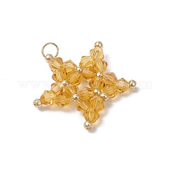 Подвески ручной работы в виде звезд из австрийского хрусталя&nbsp;PALLOY-MZ00622