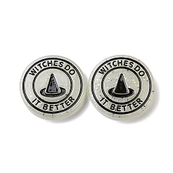 Кабошоны из смолы на Хэллоуин&nbsp;LS-RESI-G055-05B