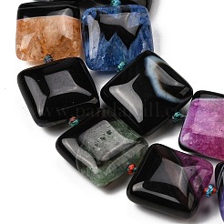 Природный агат бисер нитей&nbsp;G-F820-D01-01