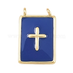 Латунь эмаль подвески&nbsp;KK-L251-01G-B