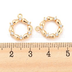 Латунные микро проложить кубического циркония подвески&nbsp;LS-X-KK-E090-21G