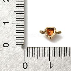 Подвески из латуни с кубическим цирконием&nbsp;KK-M014-01A-G