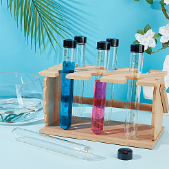 Стеклянные пробирки со шкалой&nbsp;AJEW-WH0752-492