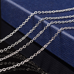 Ожерелья из латуни с серебряным покрытием&nbsp;X-SW028-S