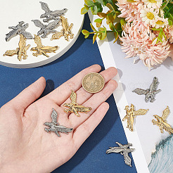 12 шт. подвески из нержавеющей стали 304 двух цветов&nbsp;STAS-AR0001-88