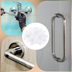 100 шт. ПВХ прокладка для глаз куклы&nbsp;DIY-CP0013-13