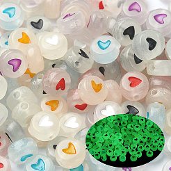 Светящиеся акриловые бусины&nbsp;MACR-YW0002-97