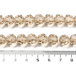 Прозрачные стеклянные бусины&nbsp;LS-EGLA-A035-T10mm-D22