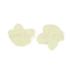 Матовые прозрачные акриловые бусины&nbsp;X1-OACR-P029-18B-03