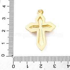 Латунные микро проложить кубического циркония подвески&nbsp;KK-S510-14G