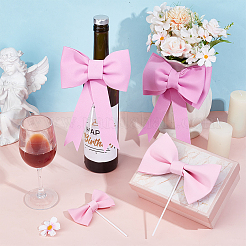 4 стиль бант из пенопласта торт вставка открытка украшение&nbsp;AJEW-DR0001-91